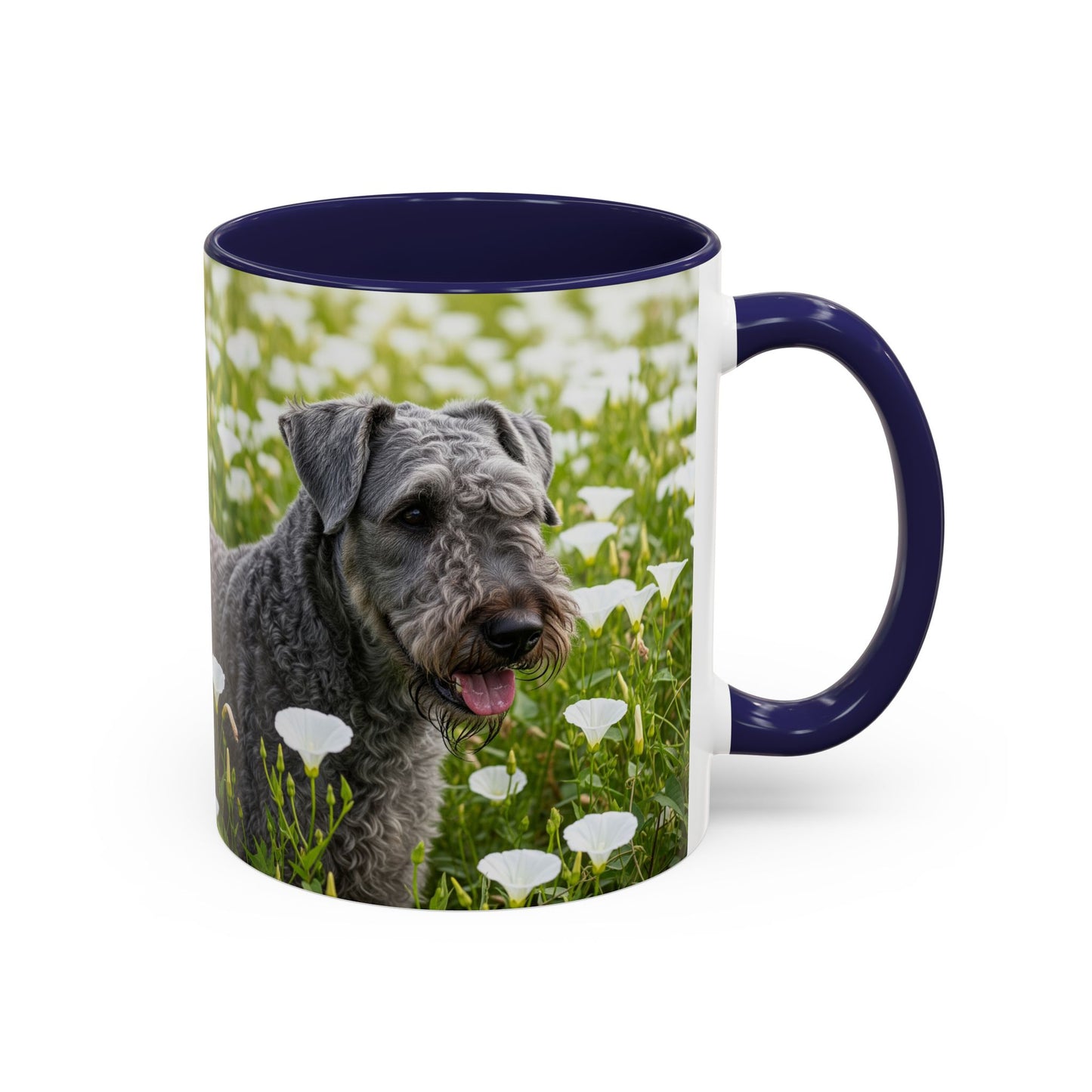 Taza de café con diseño de Kerry Blue Terrier: el regalo perfecto para los amantes de los perros.