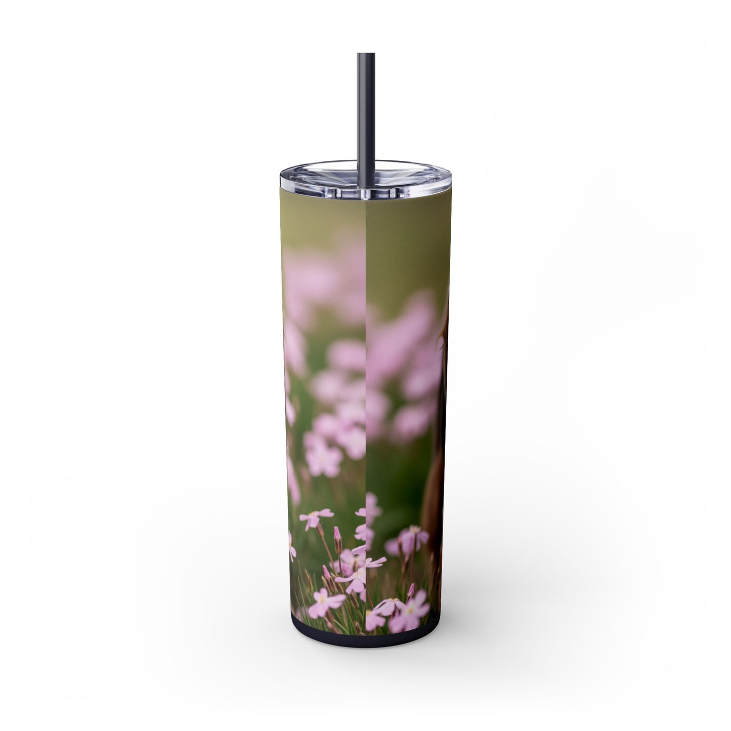 Gobelet isotherme Cesky Terrier avec paille, 590 ml