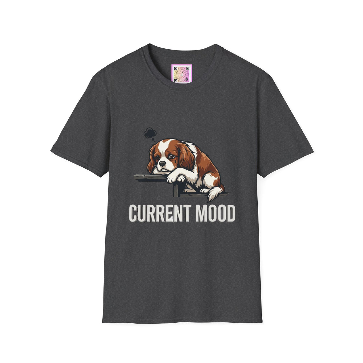 Cavalier King Charles Spaniel Current Mood Tee Shirt
