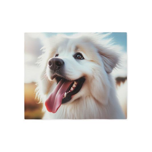 Pyrenean Mountain Dog Sweatshirt Blanket