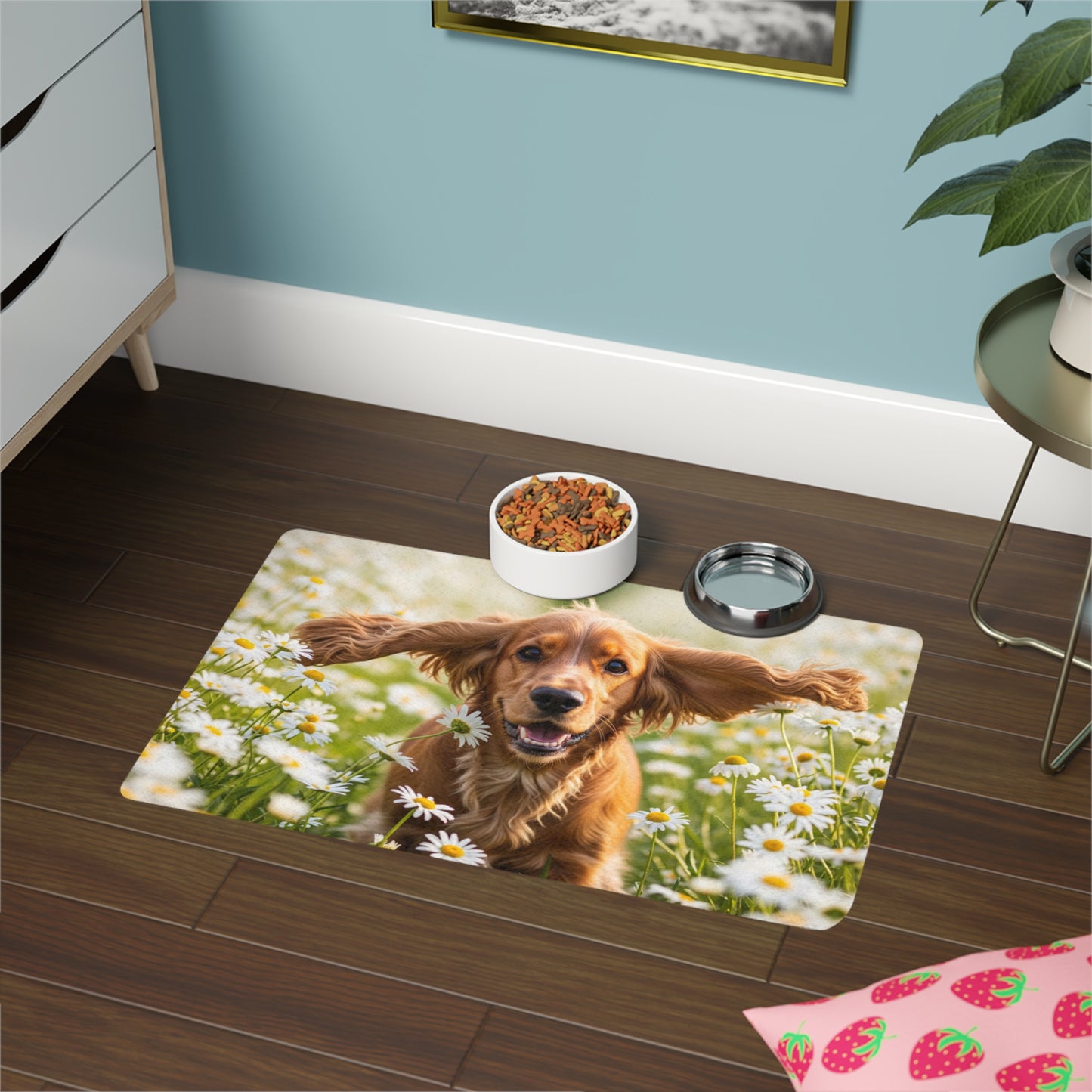 Pet Food Mat (12x18) - English Cocker Spaniel