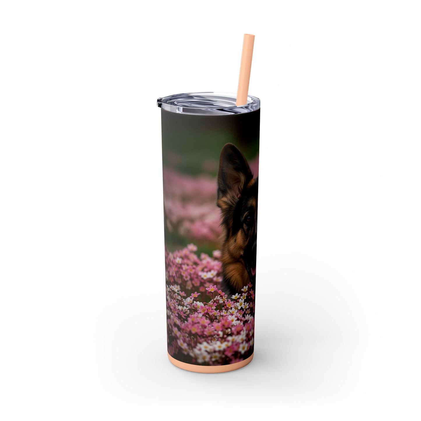 German Shepherd Tumbler with Straw, 20oz