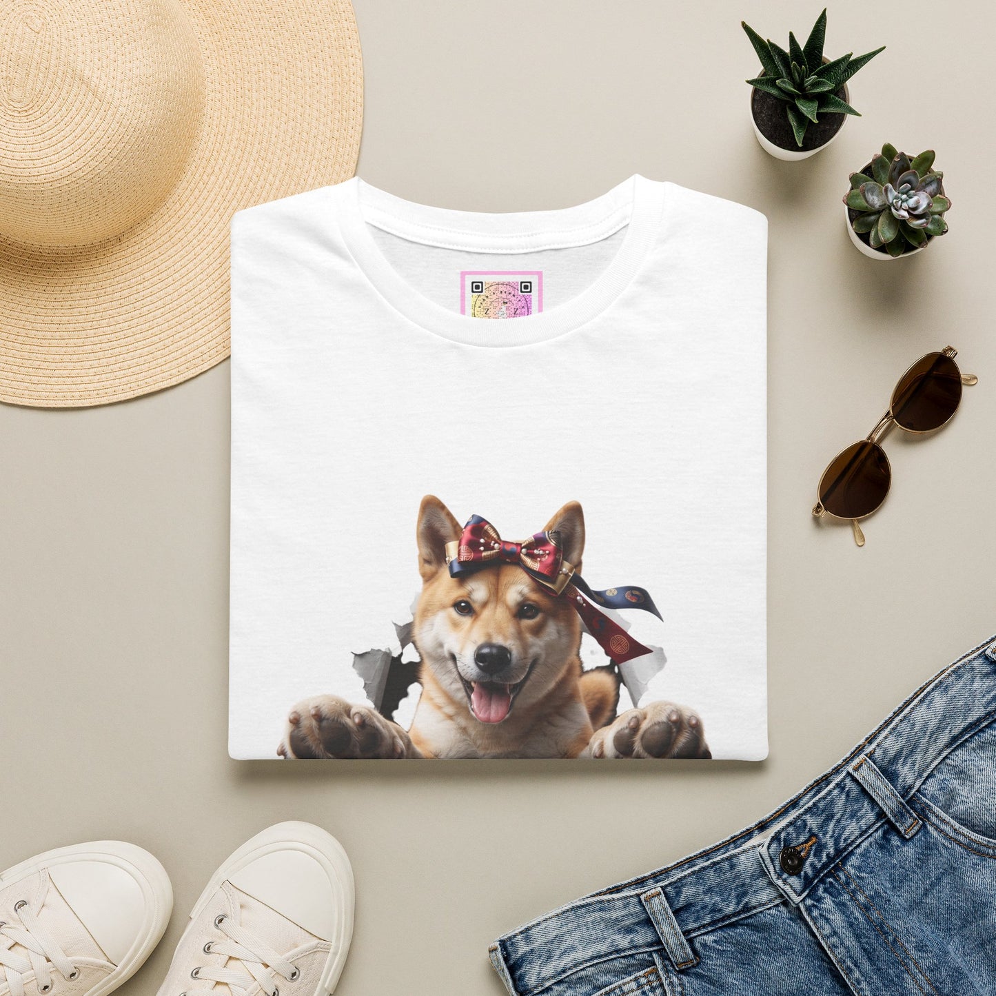 Korean Jindo Dog Tee Shirt