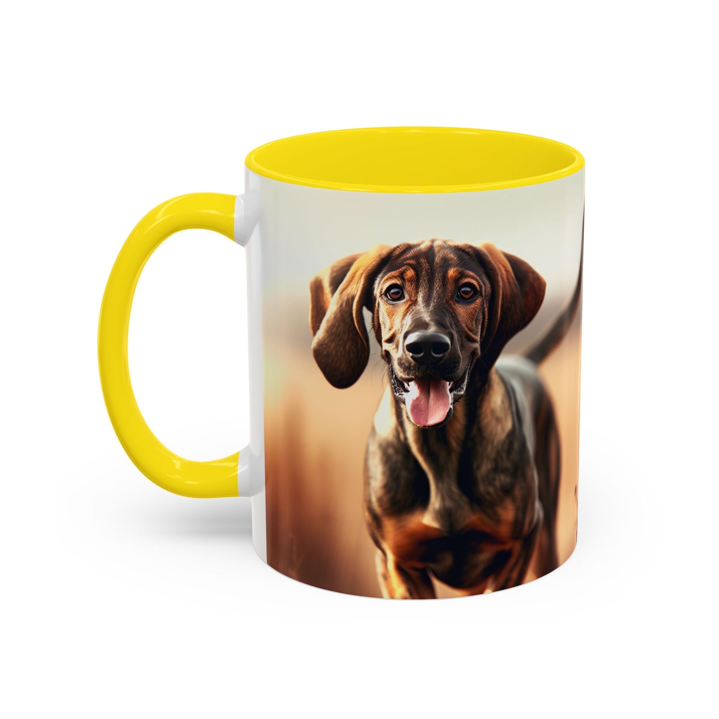 Taza de café con detalles de Plott Hound: el regalo perfecto para los amantes de los perros