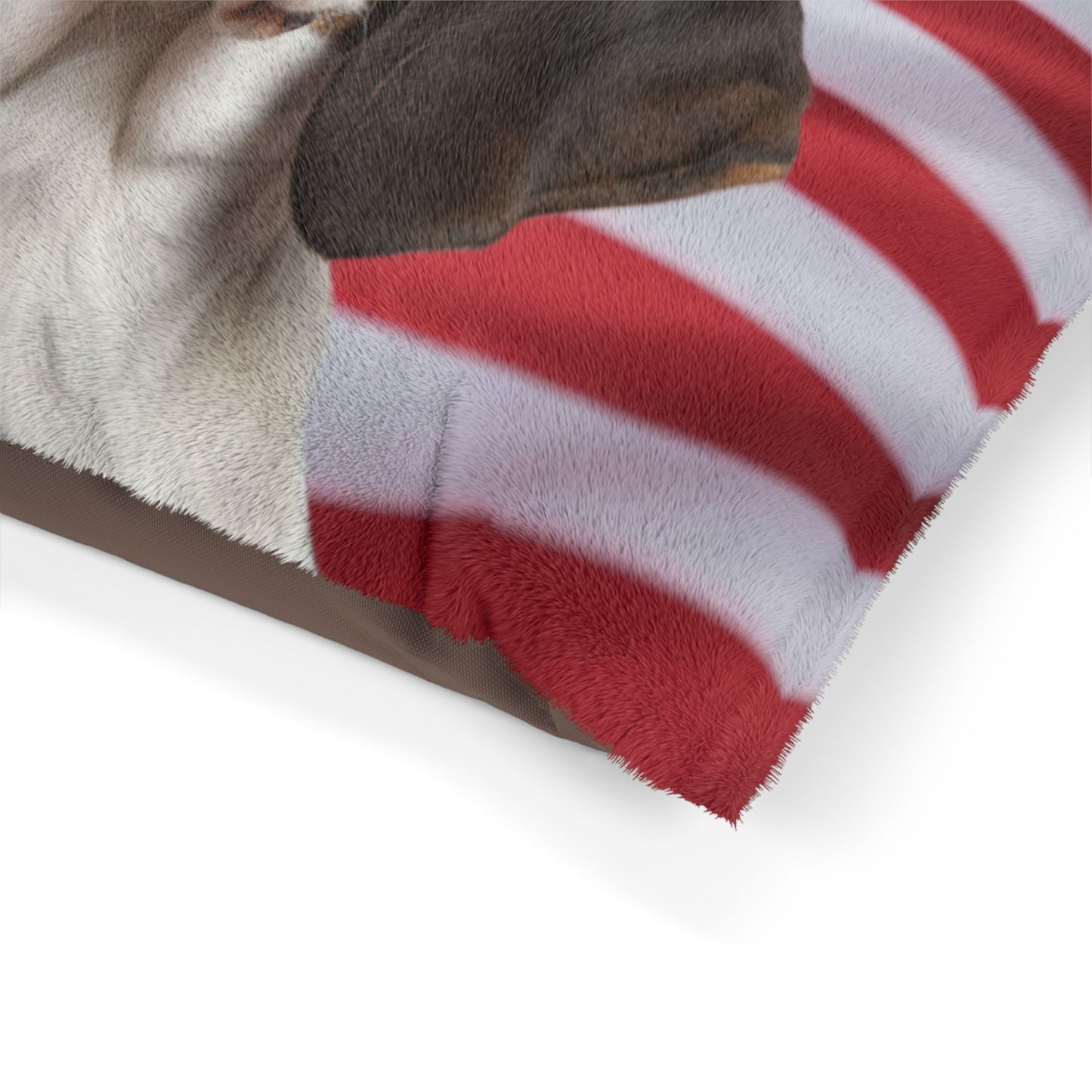 American English Coonhound Patriotic Pet Bed