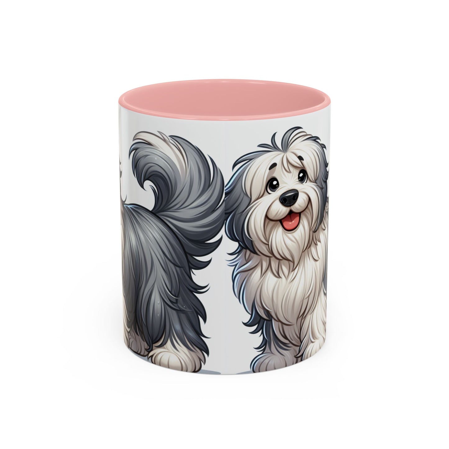 Mug à café à motif de bobtail - Cadeau idéal pour les amoureux des chiens