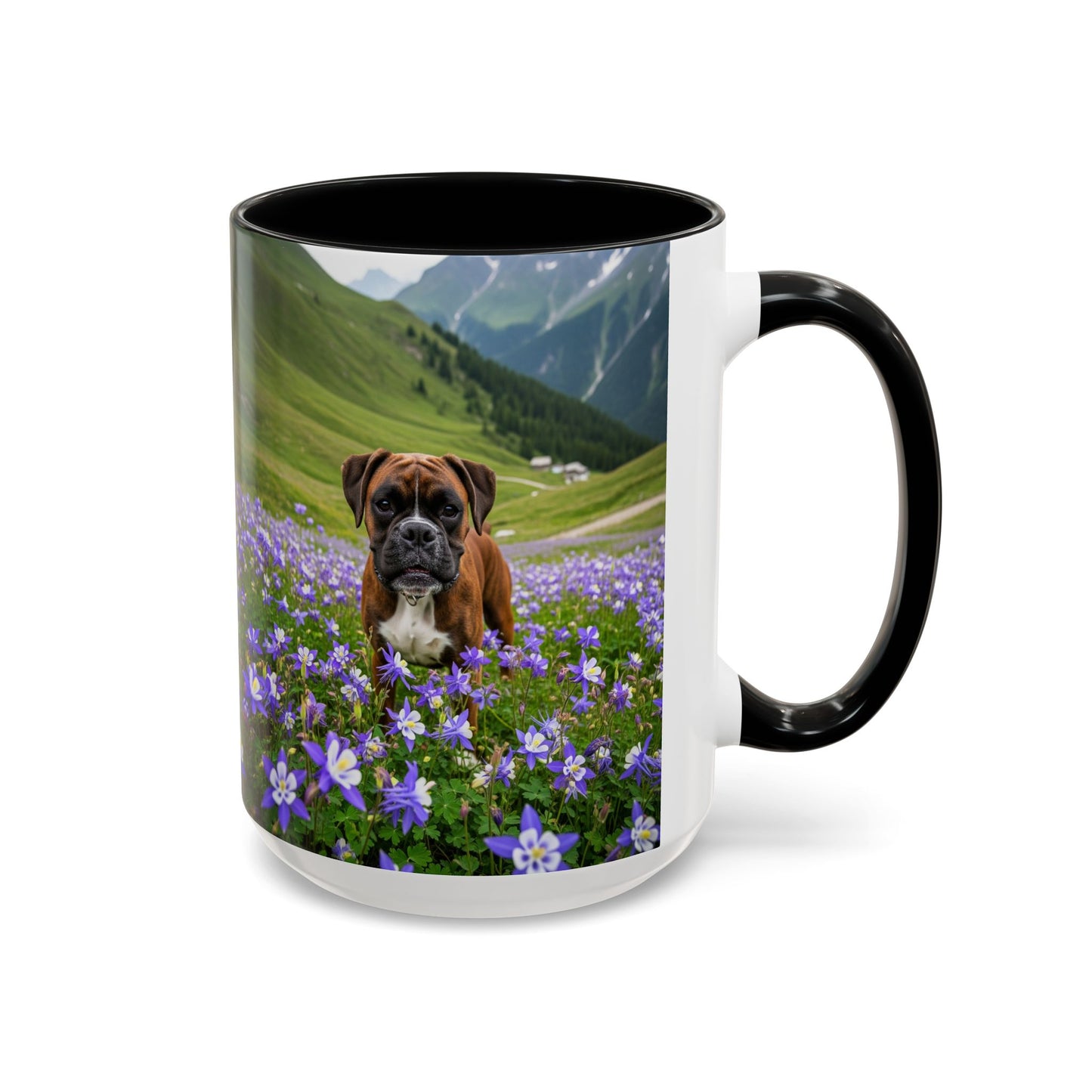 Boxer Accent Coffee Mug - Perfect Gift for Dog Lovers