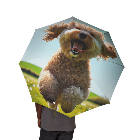 Spoodle Semi-Automatic Foldable Umbrella