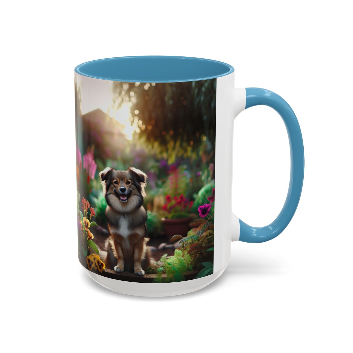 Taza de café con orquídea inca peruana: el regalo perfecto para los amantes de los perros.