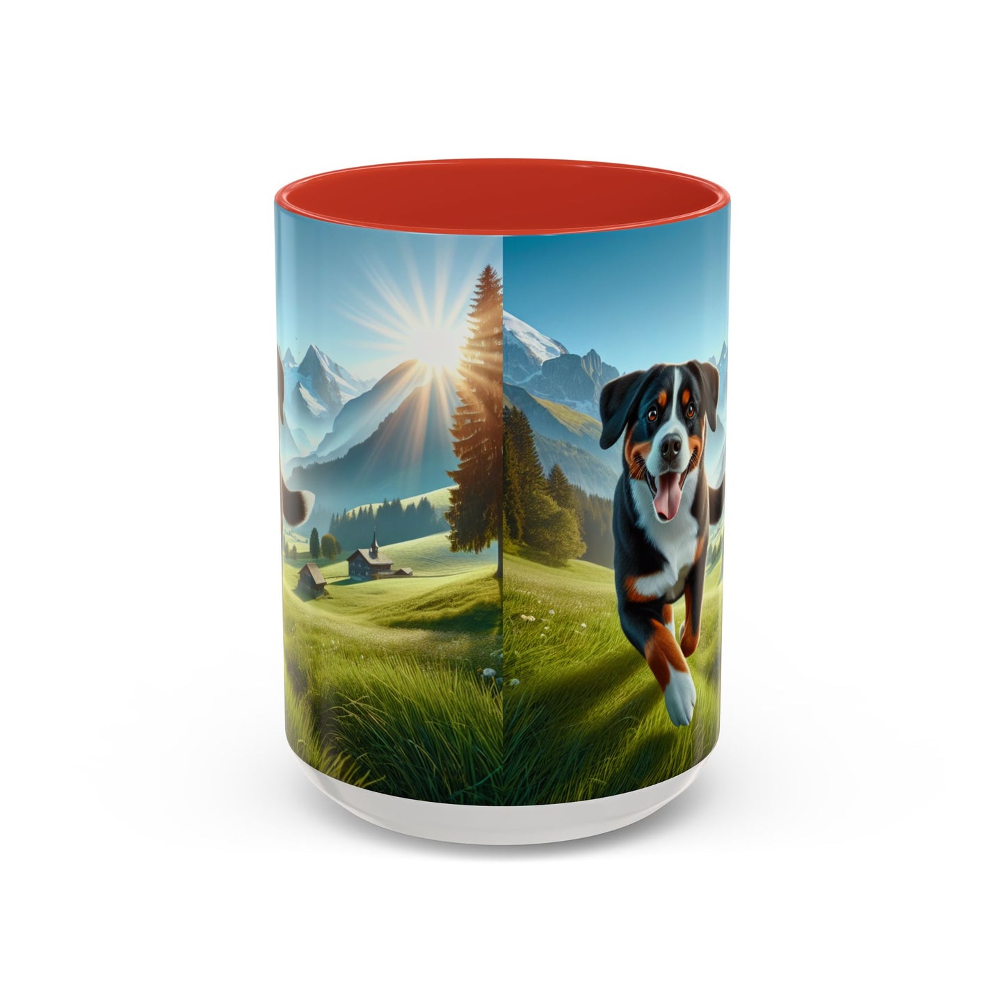 Entlebucher Mountain Dog Accent Coffee Mug - Perfect Gift for Dog Lovers