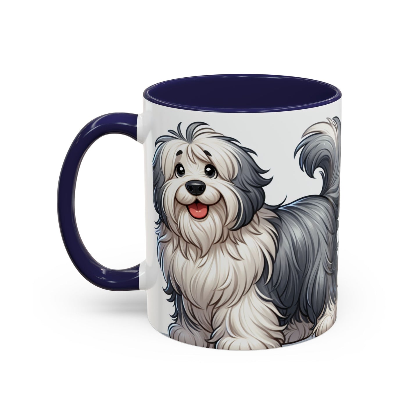 Mug à café à motif de bobtail - Cadeau idéal pour les amoureux des chiens