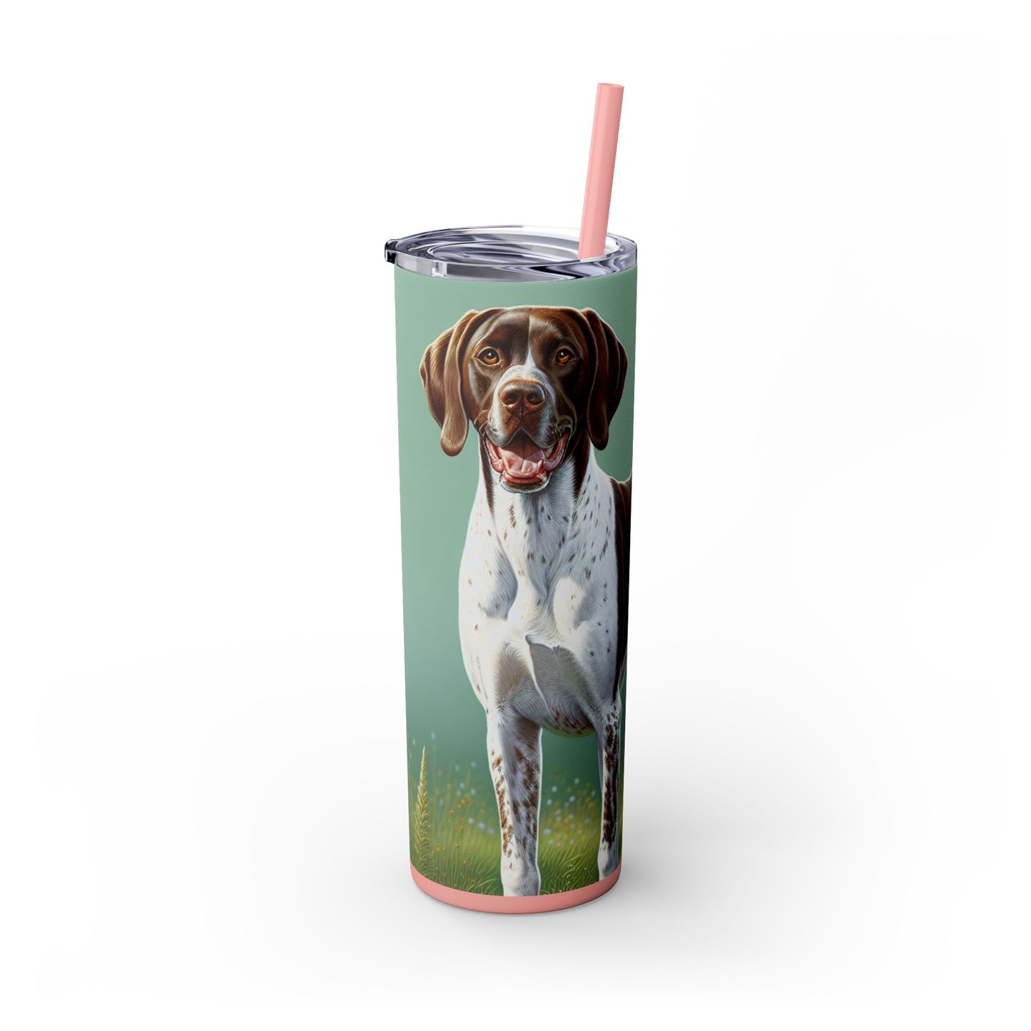 Pointer Skinny Tumbler with Straw, 20oz