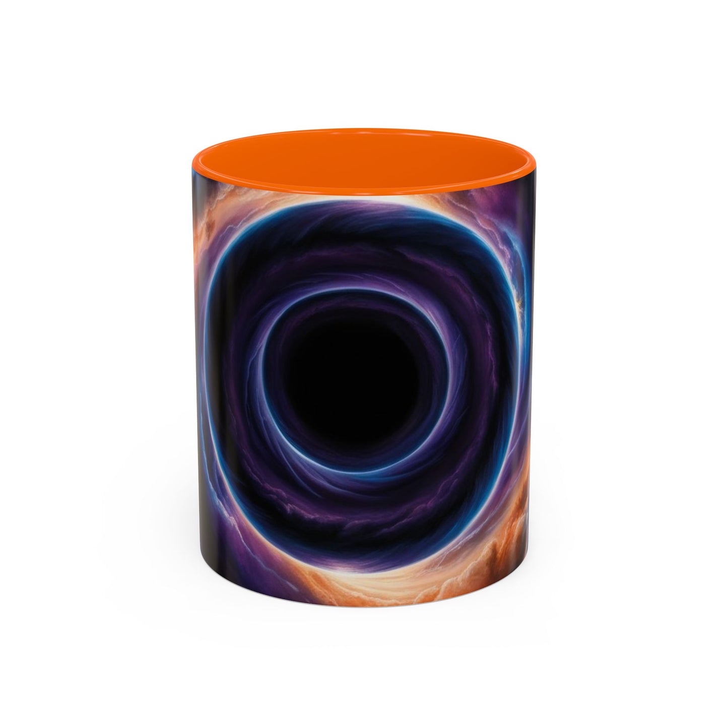 Optical Illusion Accent Mug – Ceramic Coffee Cup
