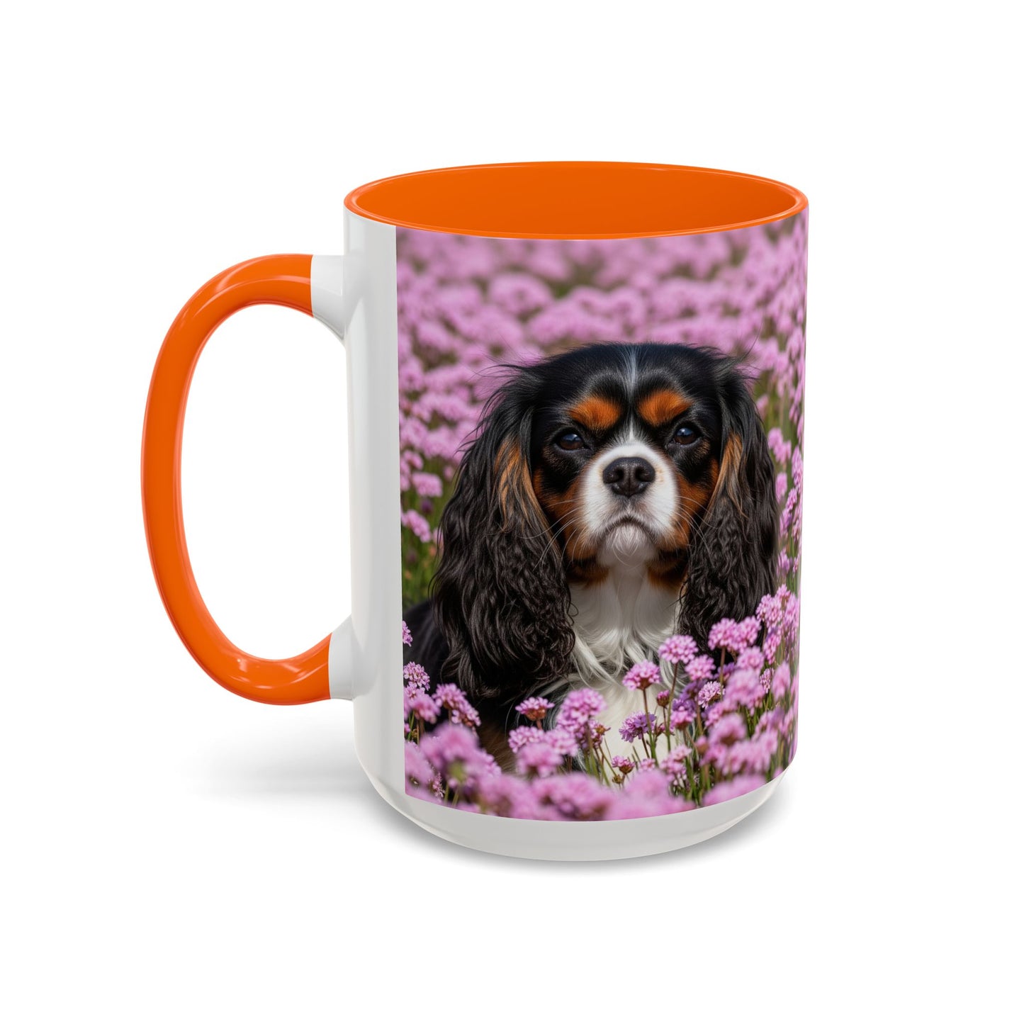Taza de café con detalles de King Charles Spaniel: el regalo perfecto para los amantes de los perros.