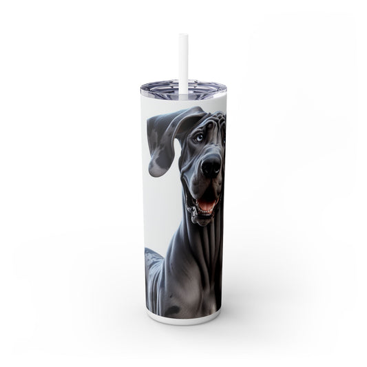 Great Dane Tumbler with Straw, 20oz