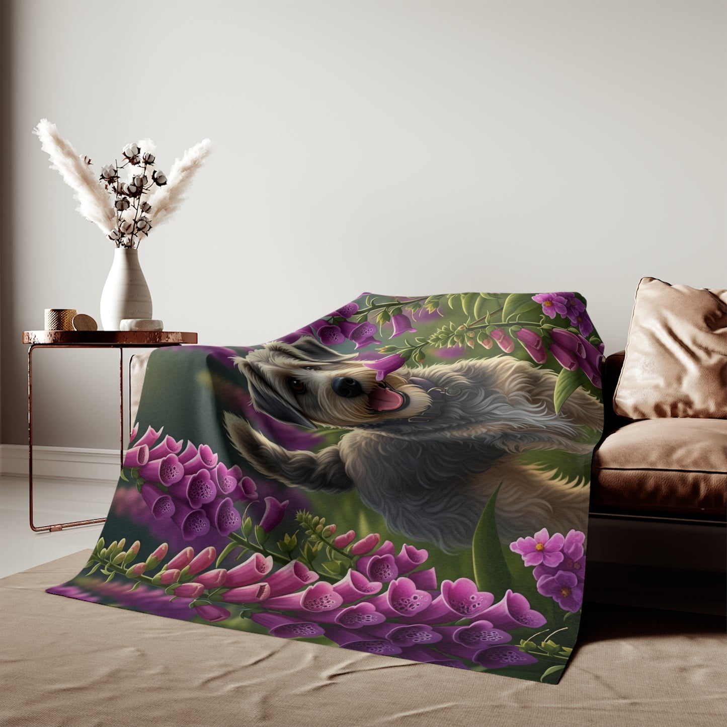 Dandie Dinmont Terrier Sweatshirt Blanket
