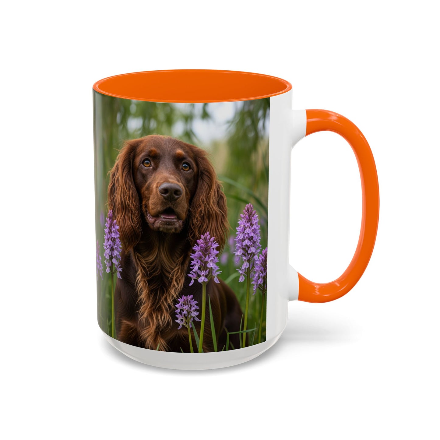 Mug à café à motif épagneul Pont-Audemer - Cadeau idéal pour les amoureux des chiens