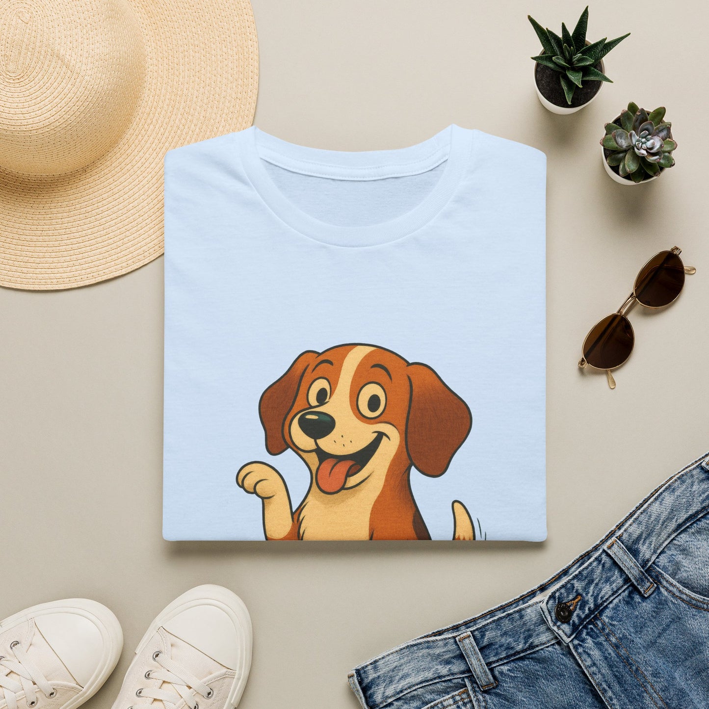 "Are You a Backyard? Because I Really Dig You" Cute Puppy Tee Shirt