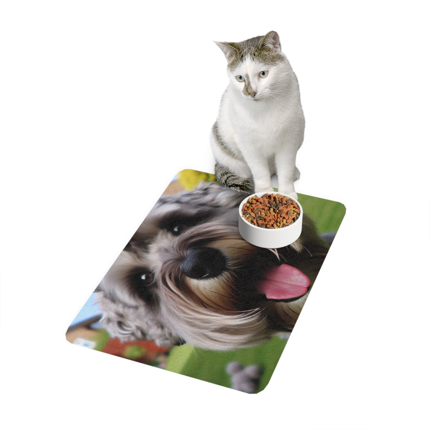 Pet Food Mat (12x18) - Schnoodle