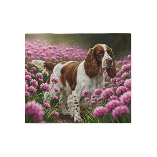 English Springer Spaniel Sweatshirt Blanket
