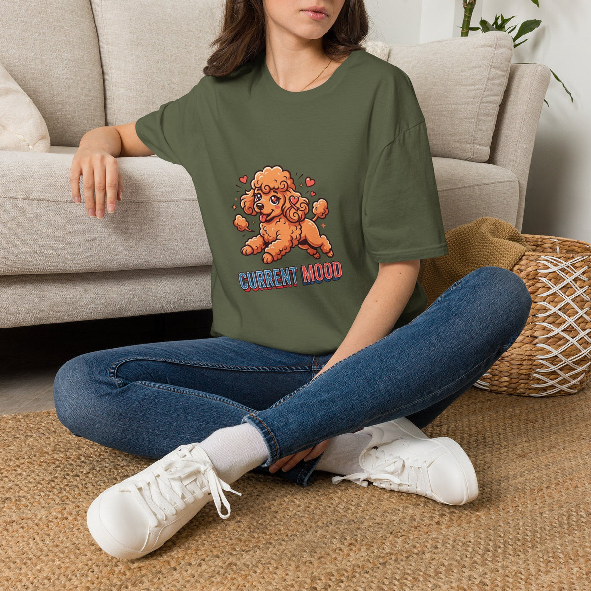 Poodle Current Mood Tee Shirt