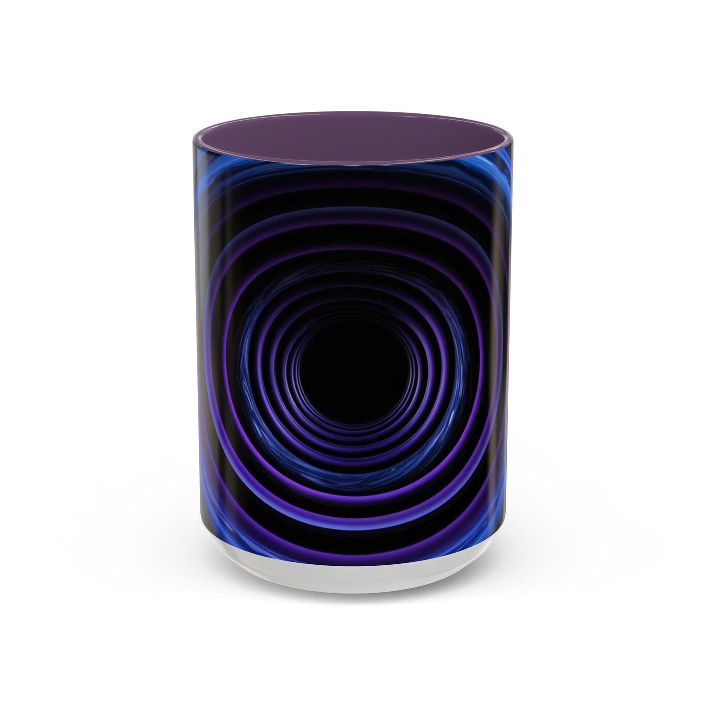 Optical Illusion Accent Mug – Ceramic Coffee Cup