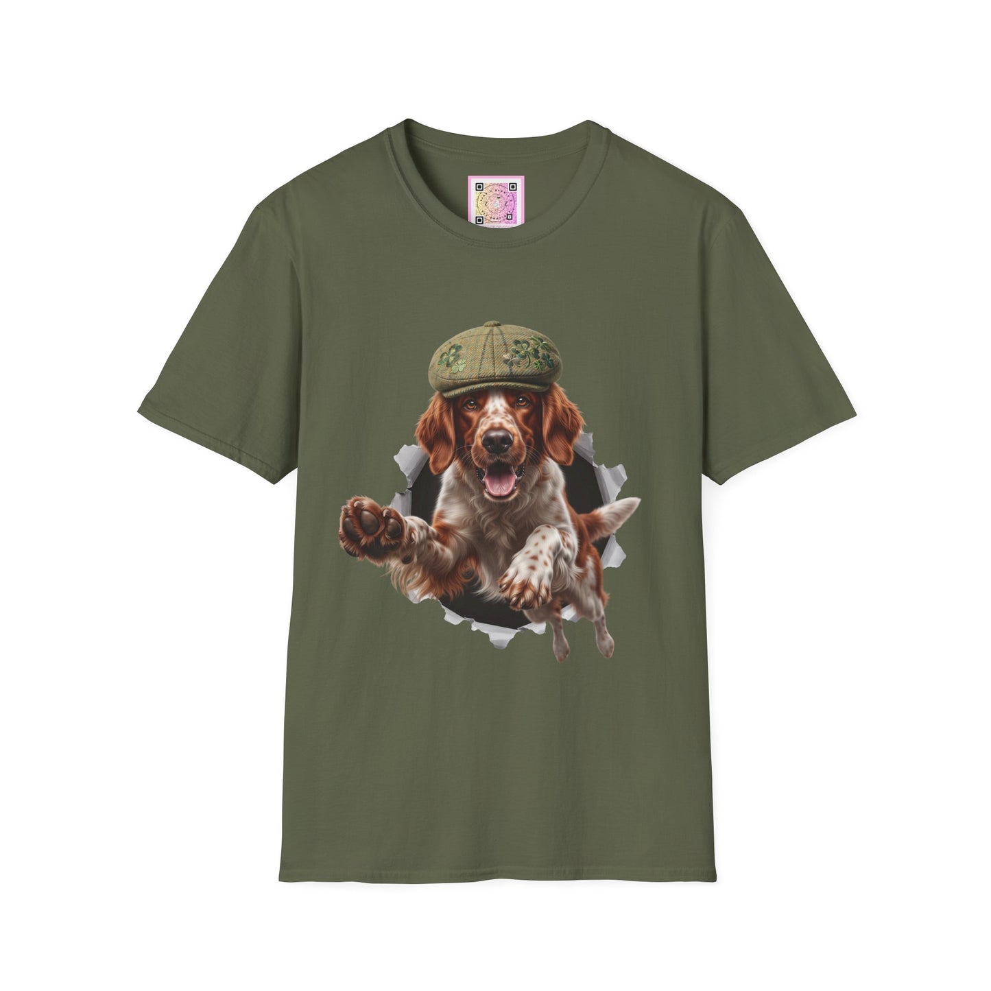 Irish Red and White Setter Tee Shirt