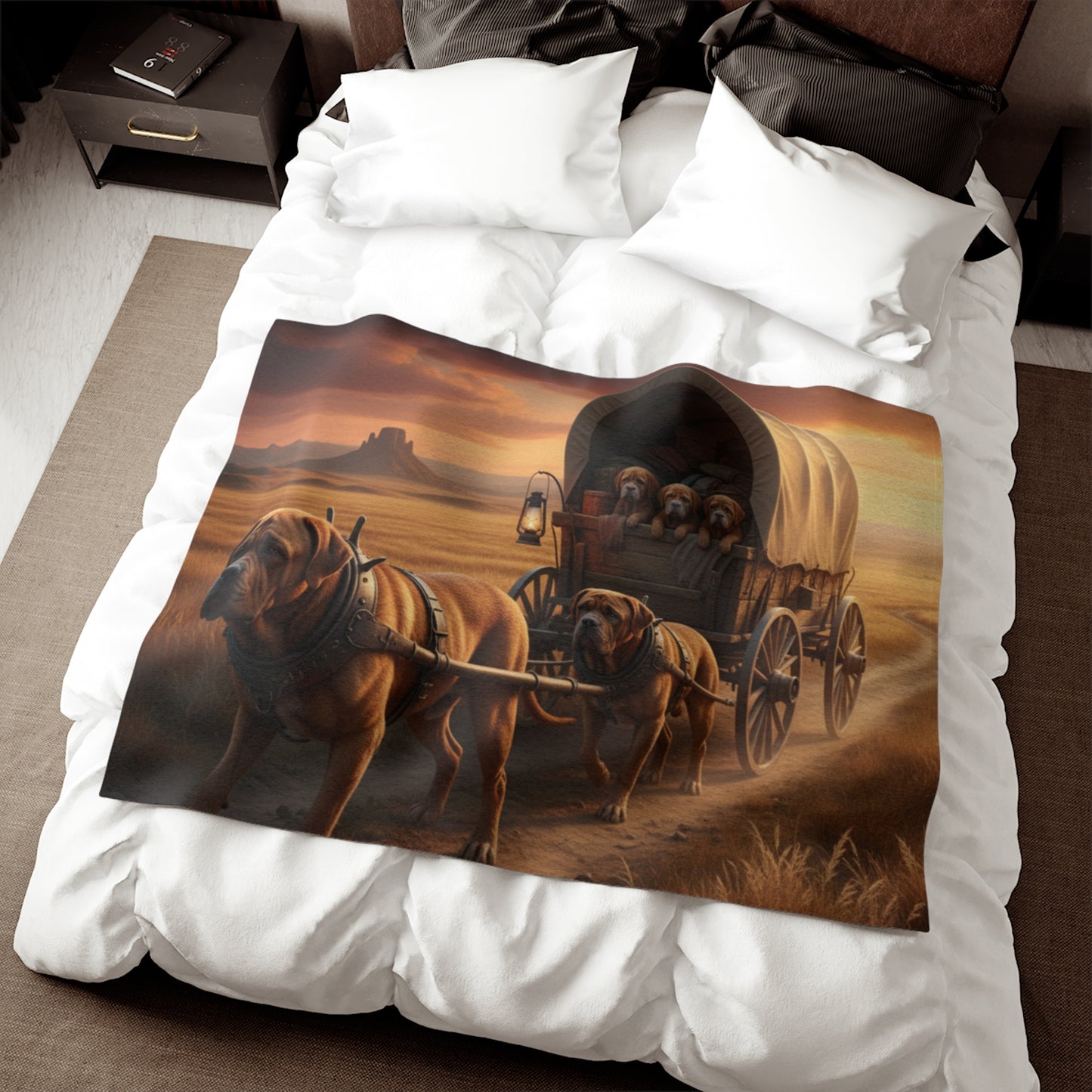 Dogue de Bordeaux Blanket