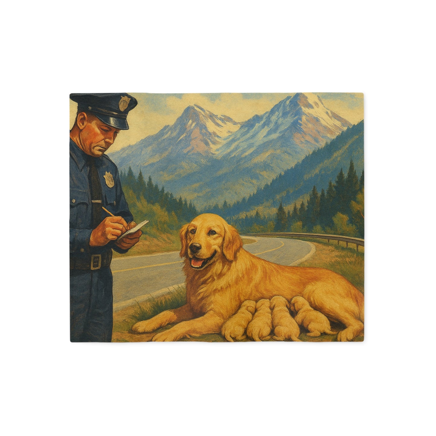 Golden Retriever Blanket