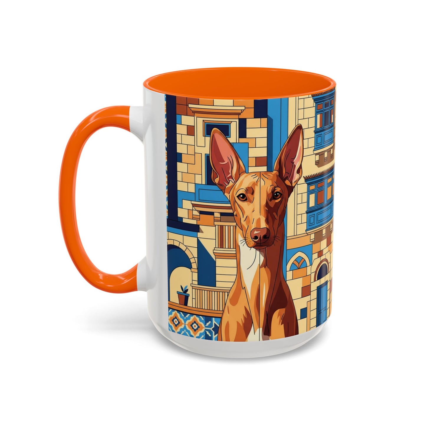 Taza de café con diseño de Pharaoh Hound: el regalo perfecto para los amantes de los perros.