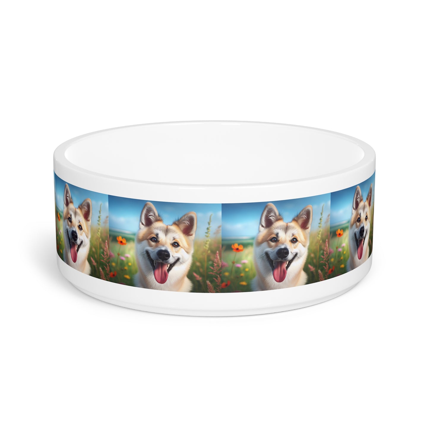 Canaan Dog Pet Bowl