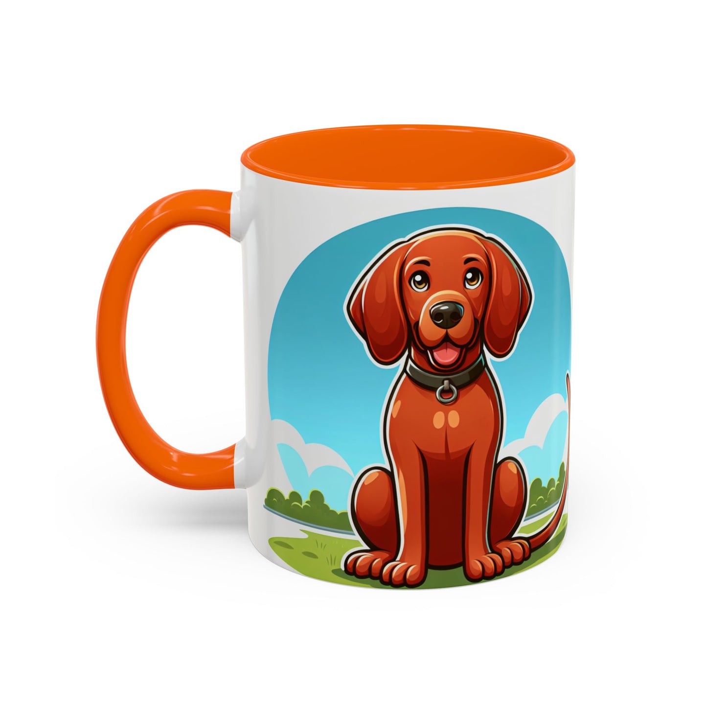 Mug à café Redbone Coonhound - Cadeau idéal pour les amoureux des chiens