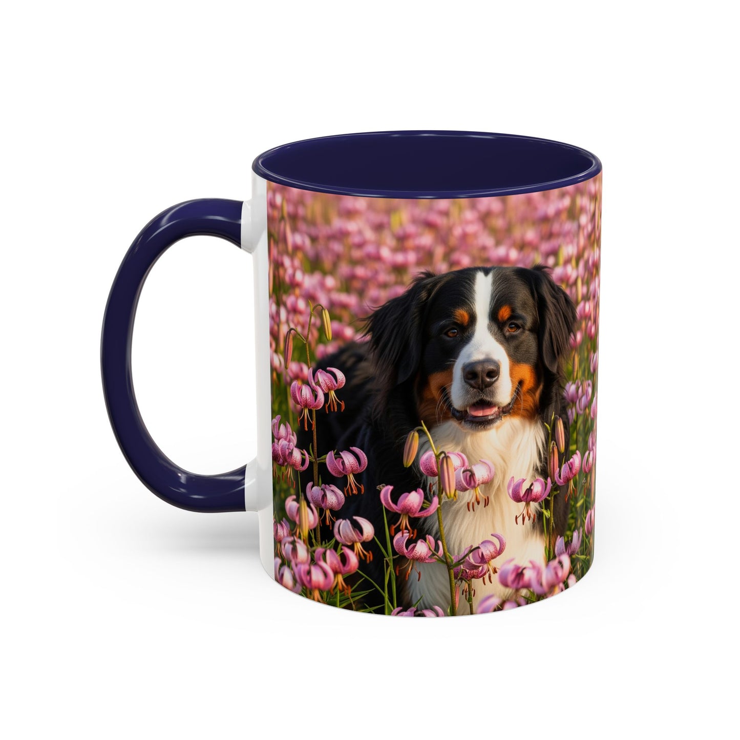 Bernese Mountain Dog Accent Coffee Mug - Perfect Gift for Dog Lovers