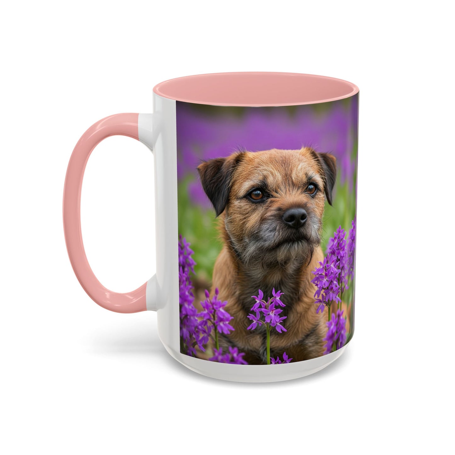 Border Terrier Accent Coffee Mug - Perfect Gift for Dog Lovers