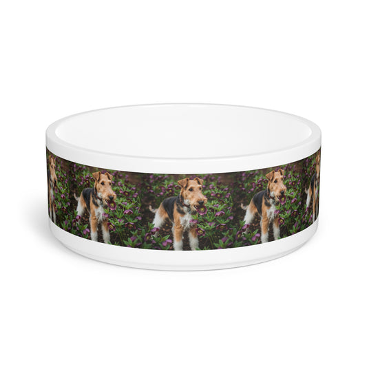 Wire Fox Terrier Pet Bowl