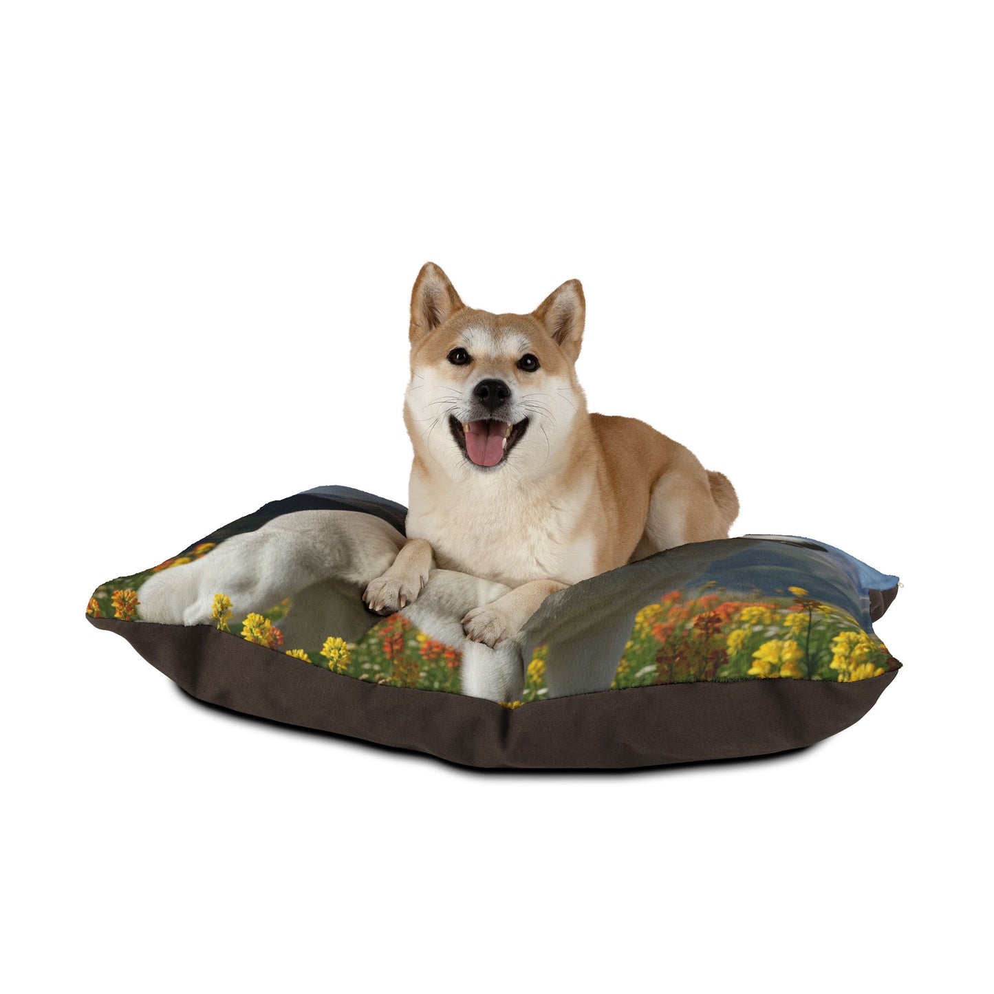 White Swiss Shepherd Dog Pet Bed
