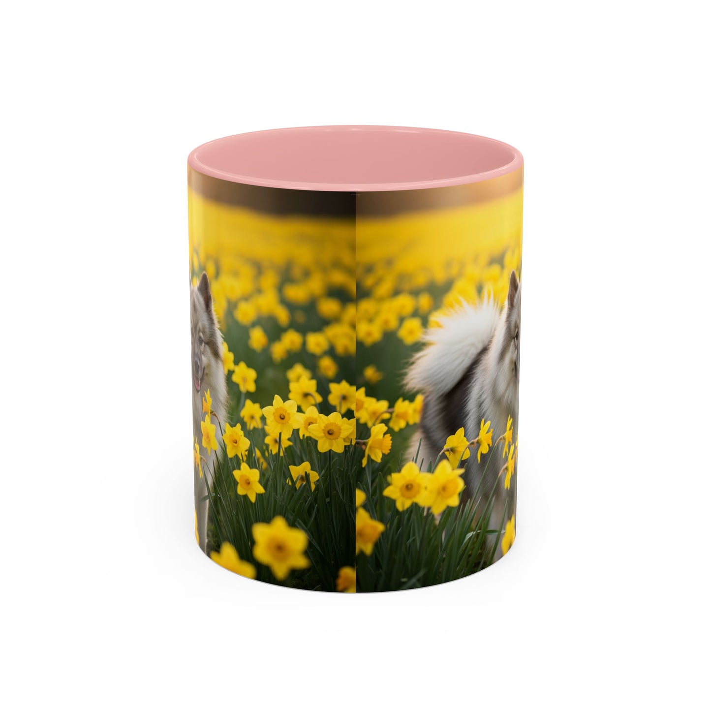 Taza con detalles de Keeshond: el regalo perfecto para los amantes de los perros