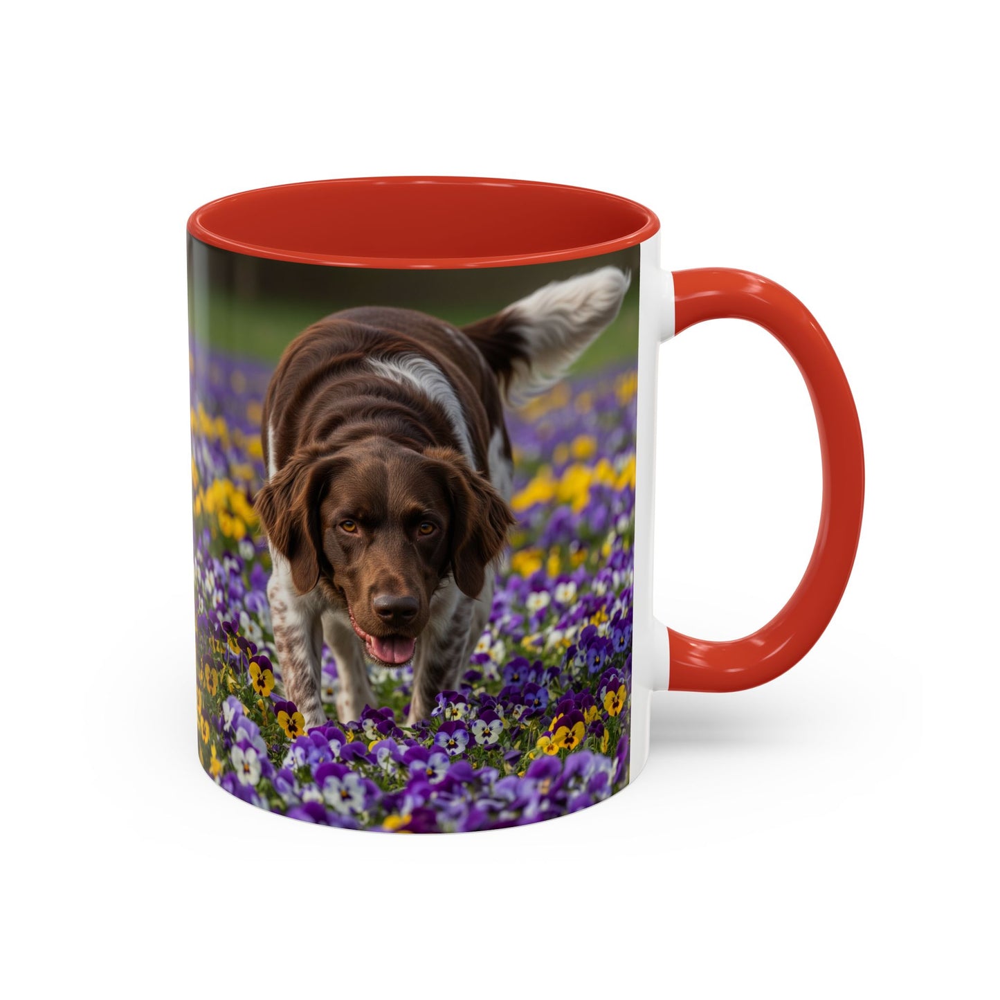 Taza grande con detalles de Munsterlander: el regalo perfecto para los amantes de los perros