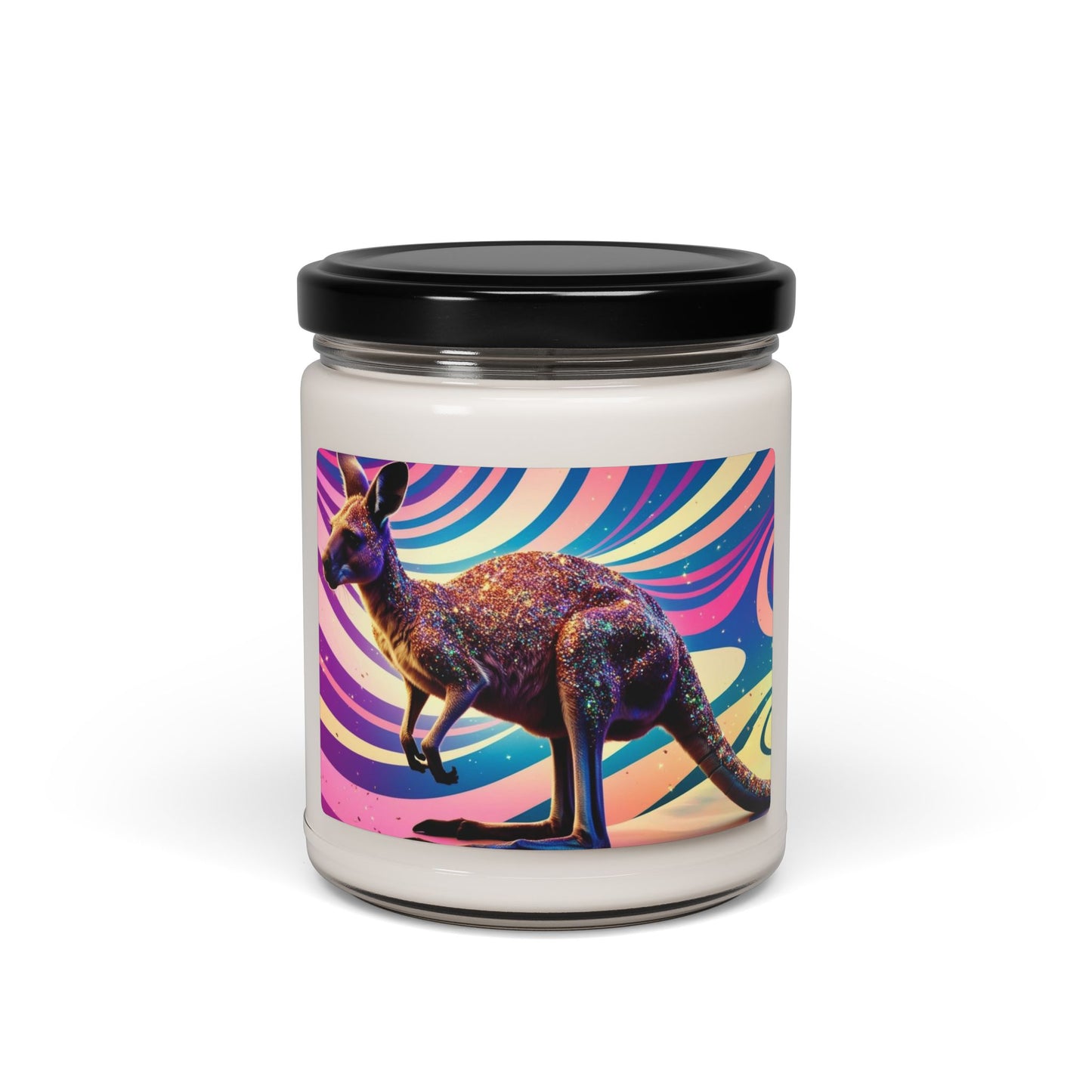 Psychedelic Kangaroo- Scented Soy Candle, 9oz