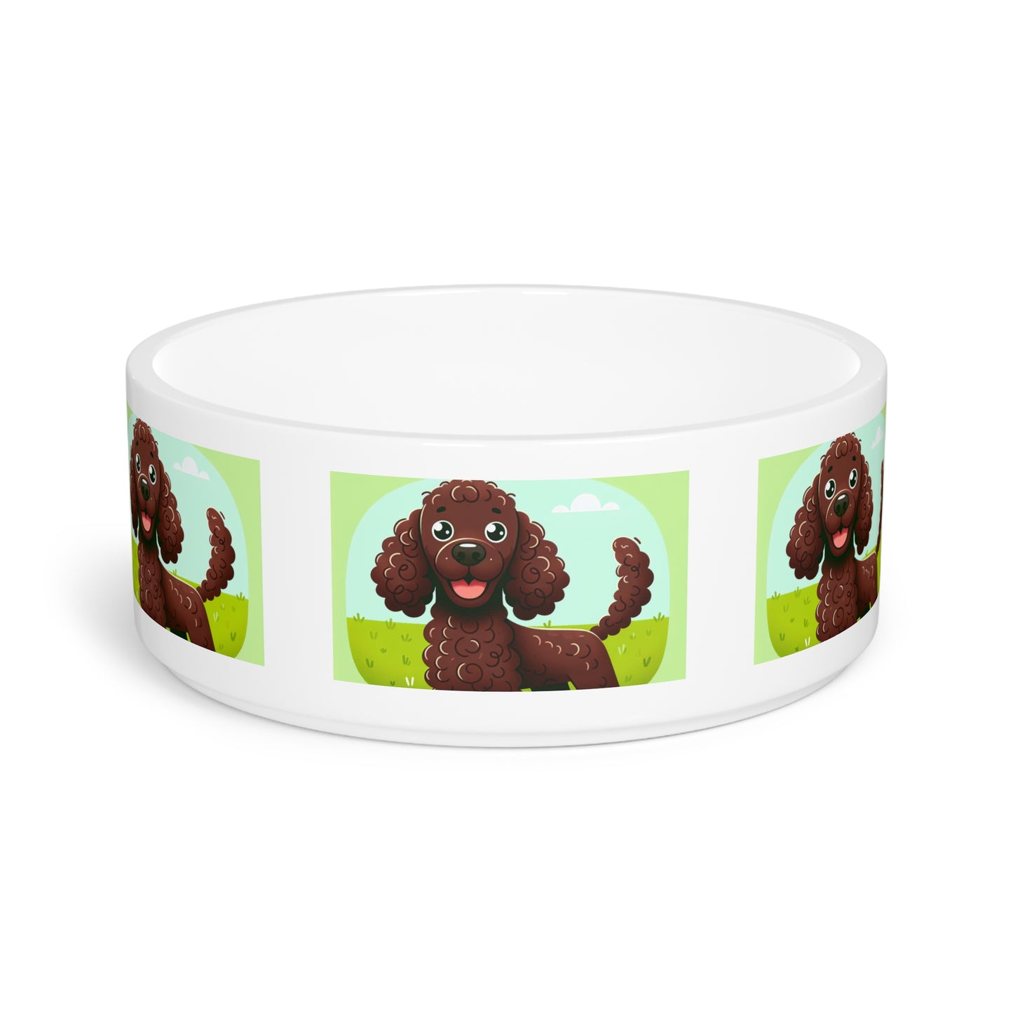 Irish Water Spaniel Pet Bowl