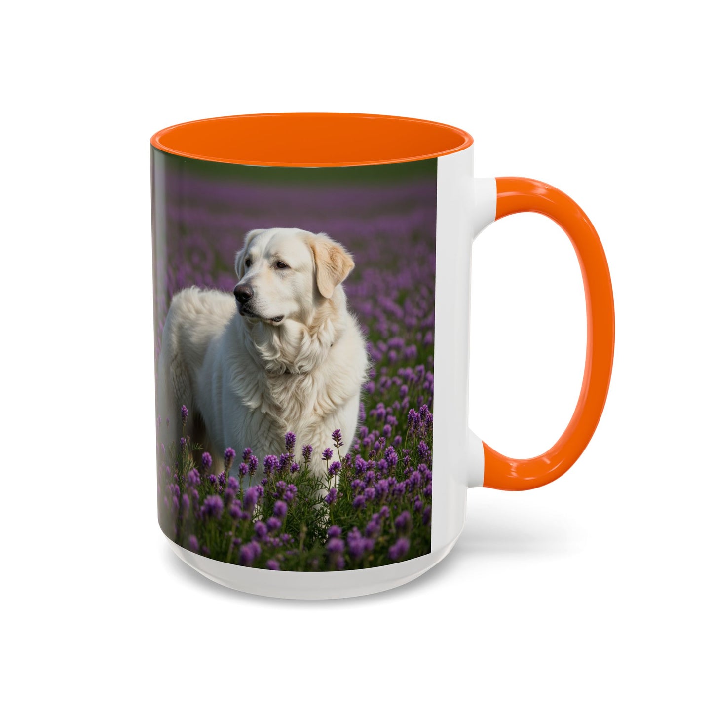 Taza de café con acento Kuvasz: regalo perfecto para los amantes de los perros