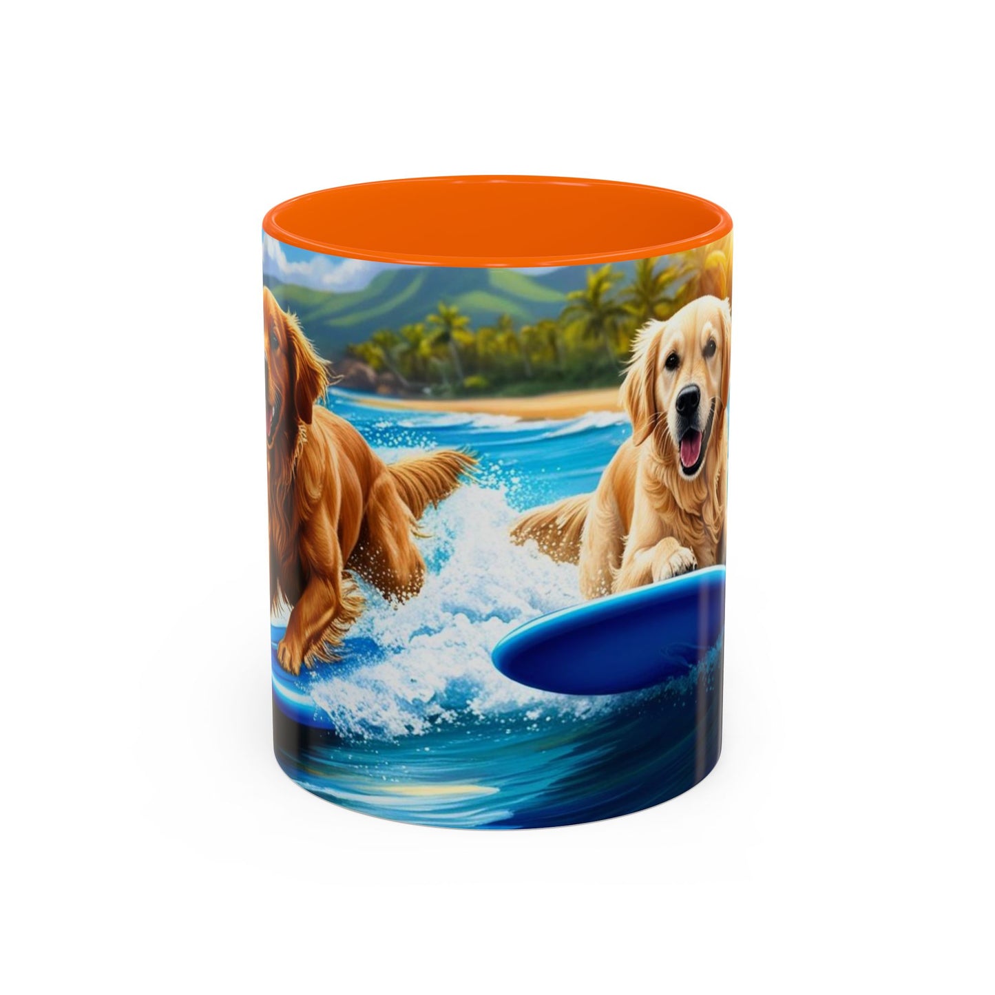 Taza de café con detalles de Surf Dogs: el regalo perfecto para los amantes de los perros