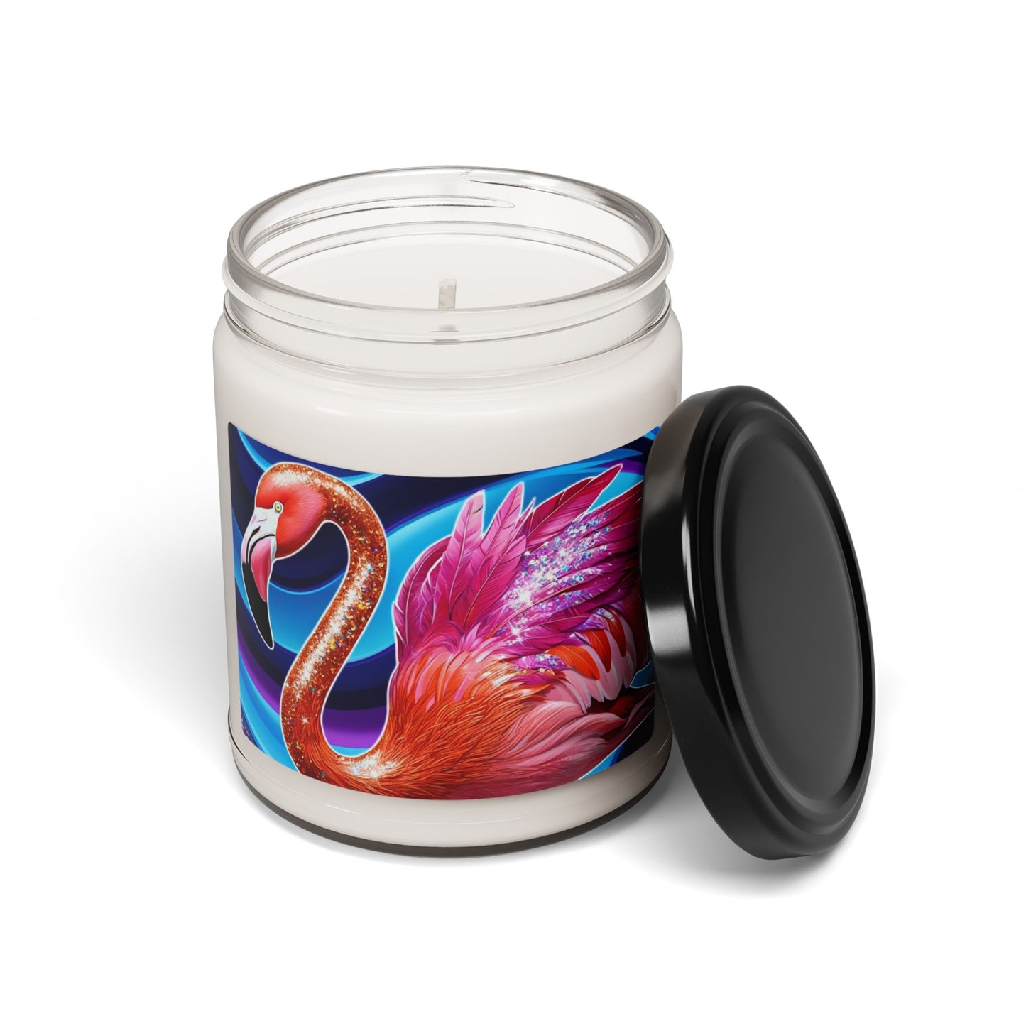 Psychedelic Flamingo- Scented Soy Candle, 9oz