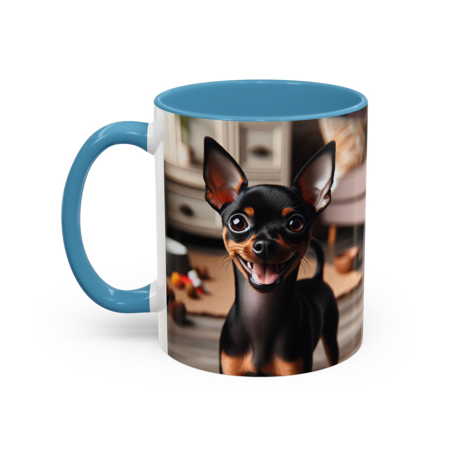 English Toy Terrier Accent Coffee Mug - Perfect Gift for Dog Lovers