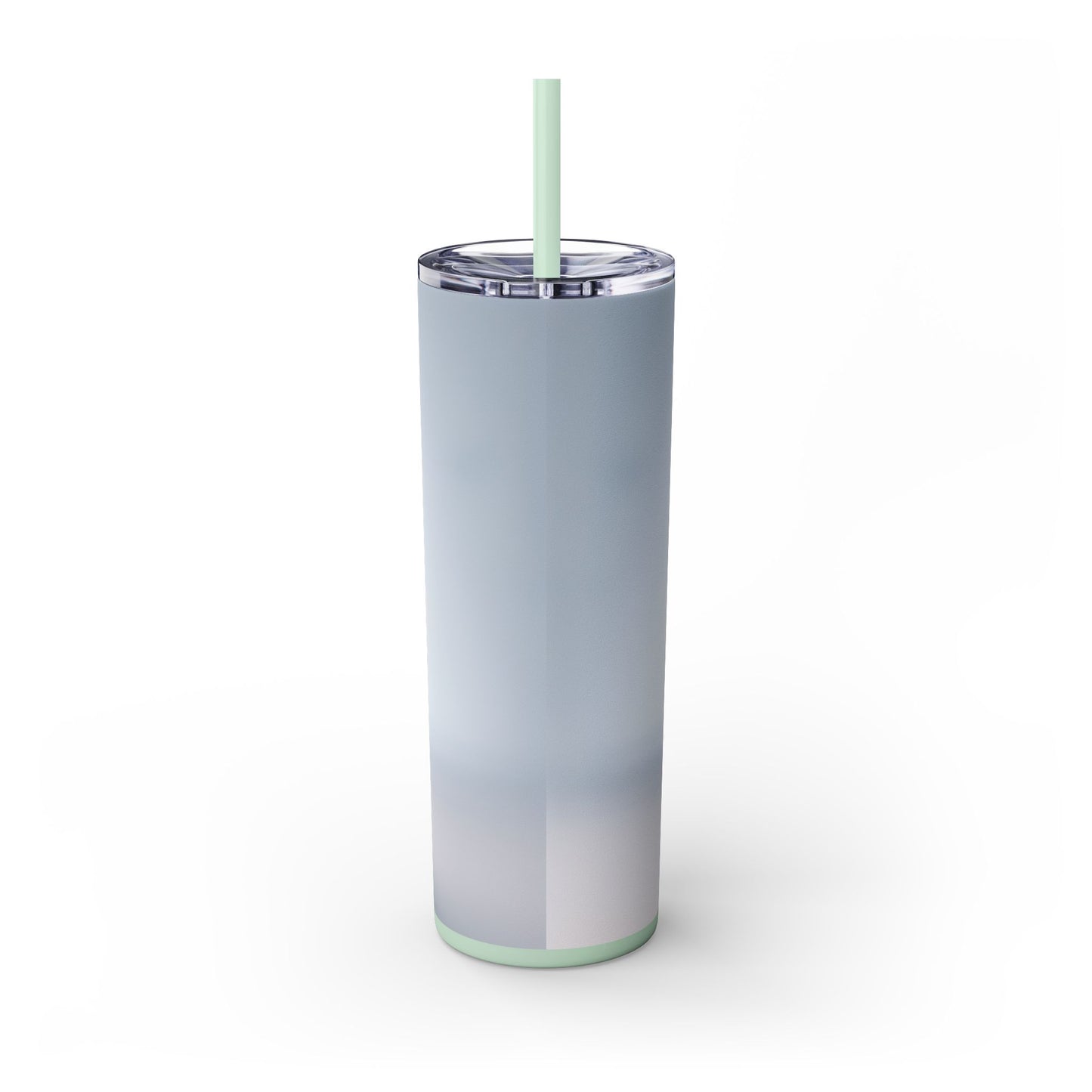 Miniature Bull Terrier Tumbler with Straw, 20oz