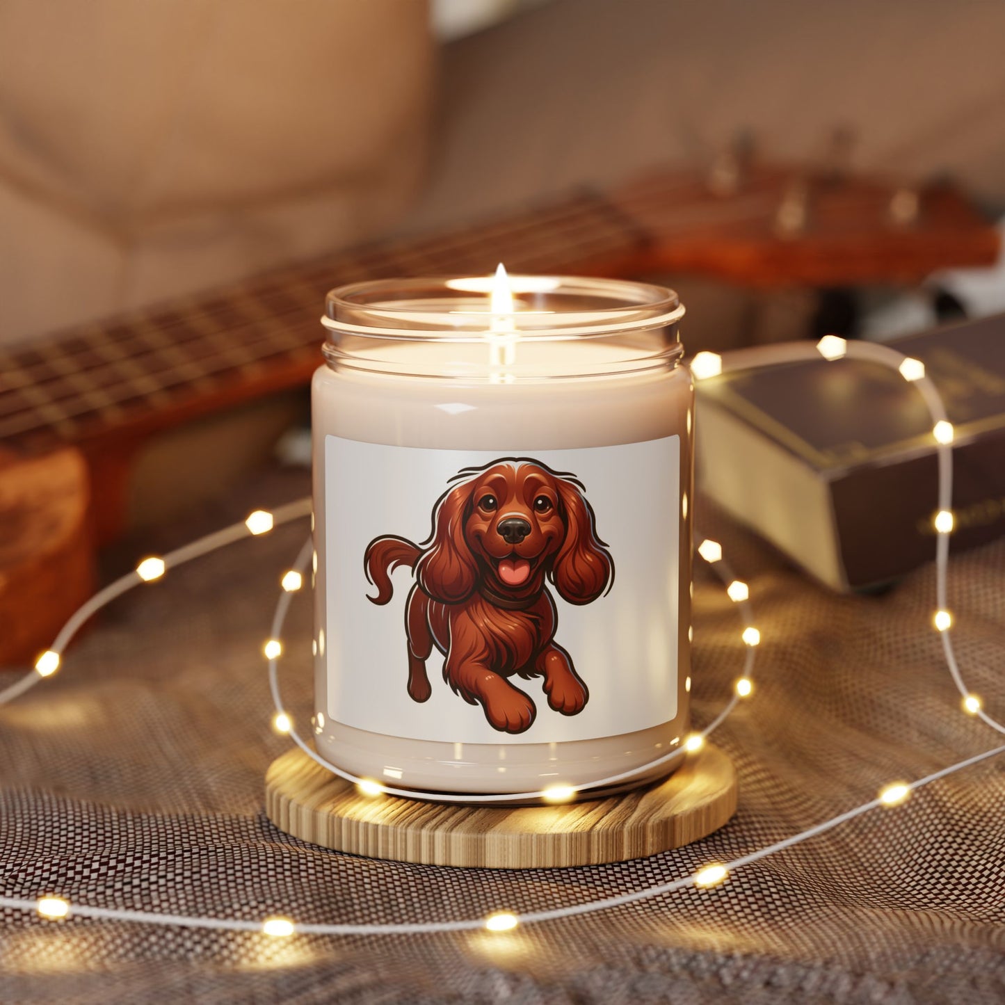 Sussex Spaniel- Scented Soy Candle, 9oz