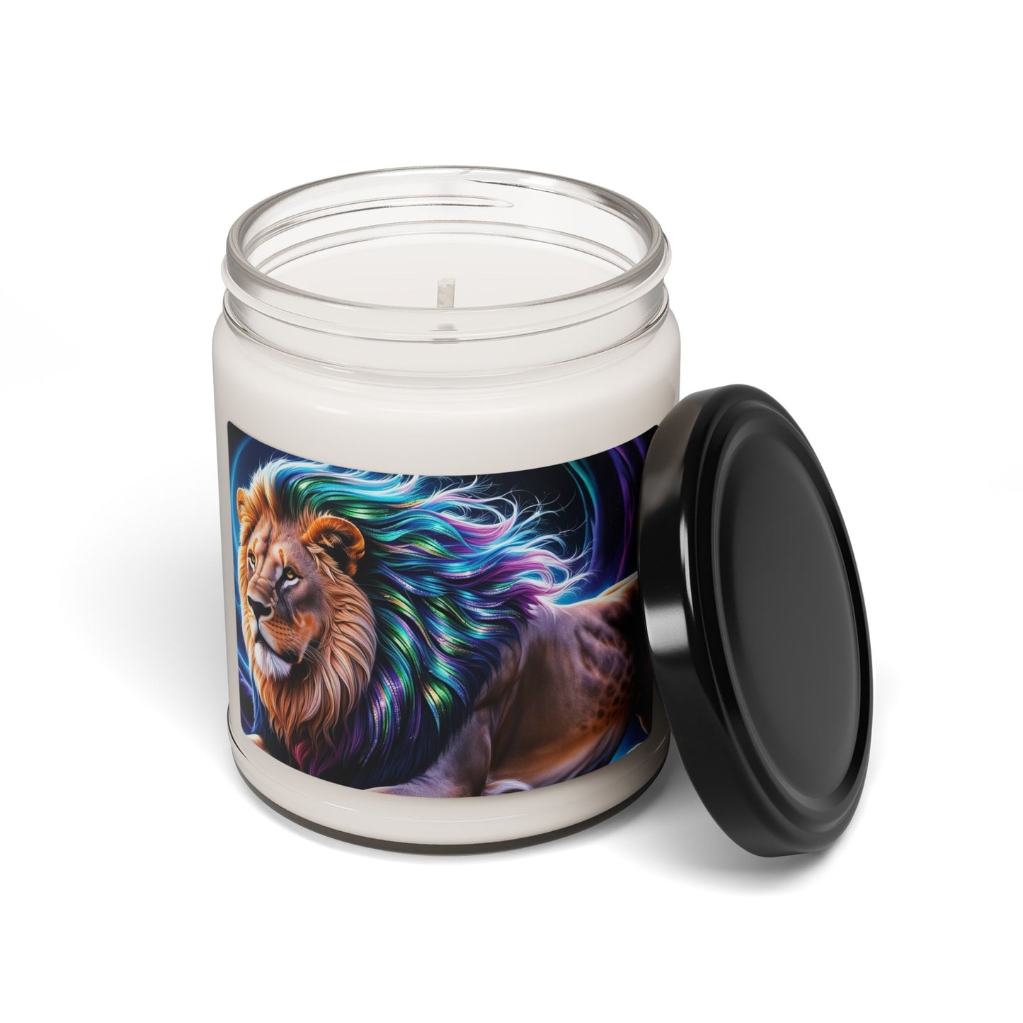 Psychedelic Lion- Scented Soy Candle, 9oz