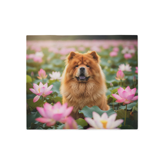 Chow Chow Sweatshirt Blanket