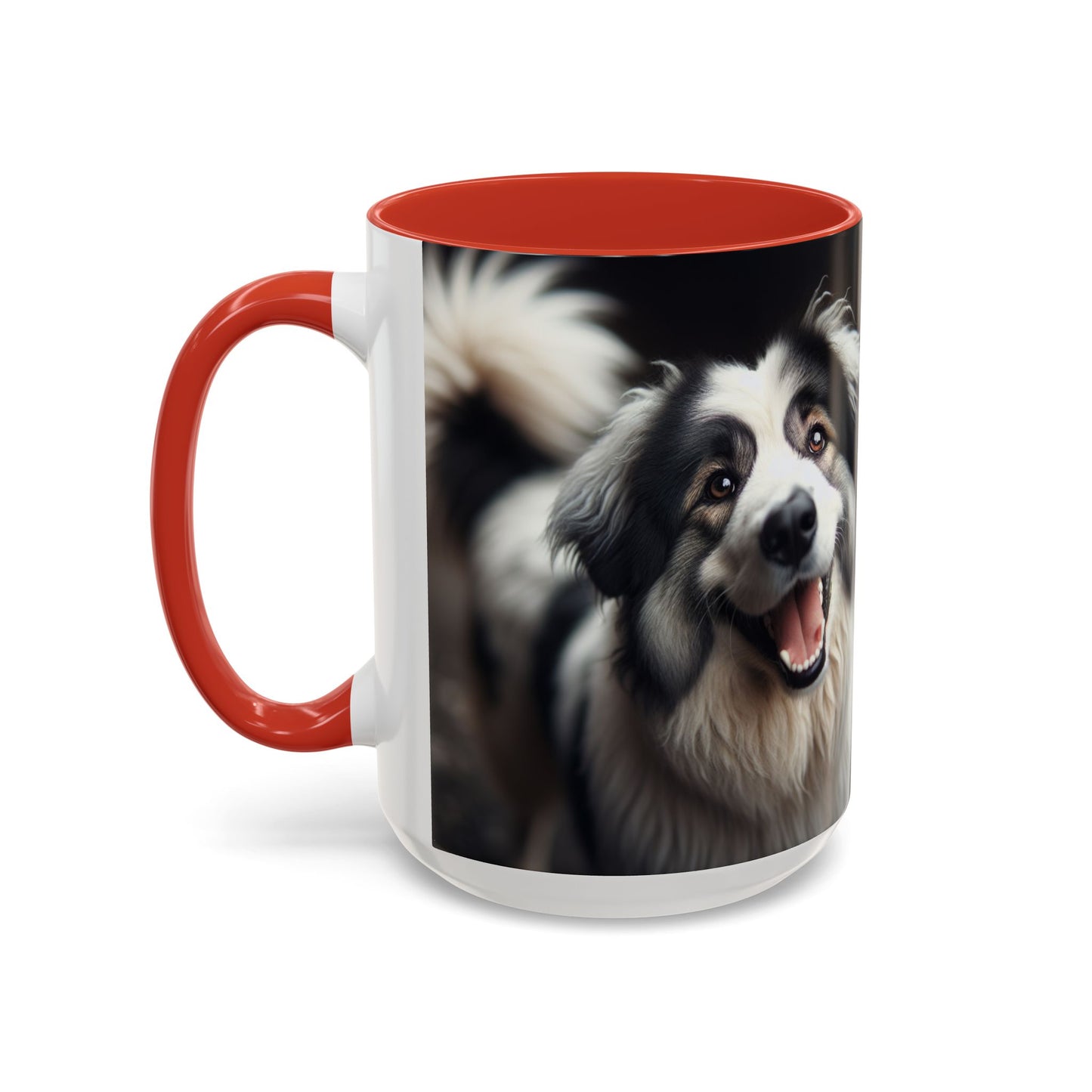 Mug à café avec motif de berger roumain Mioritic - Cadeau idéal pour les amoureux des chiens