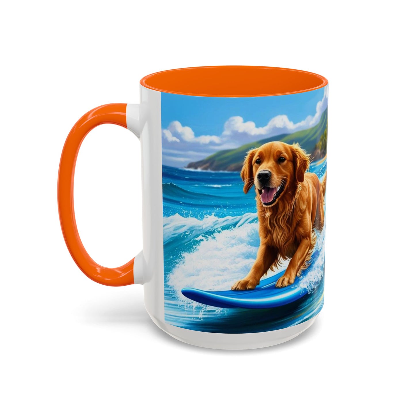 Taza de café con detalles de Surf Dogs: el regalo perfecto para los amantes de los perros